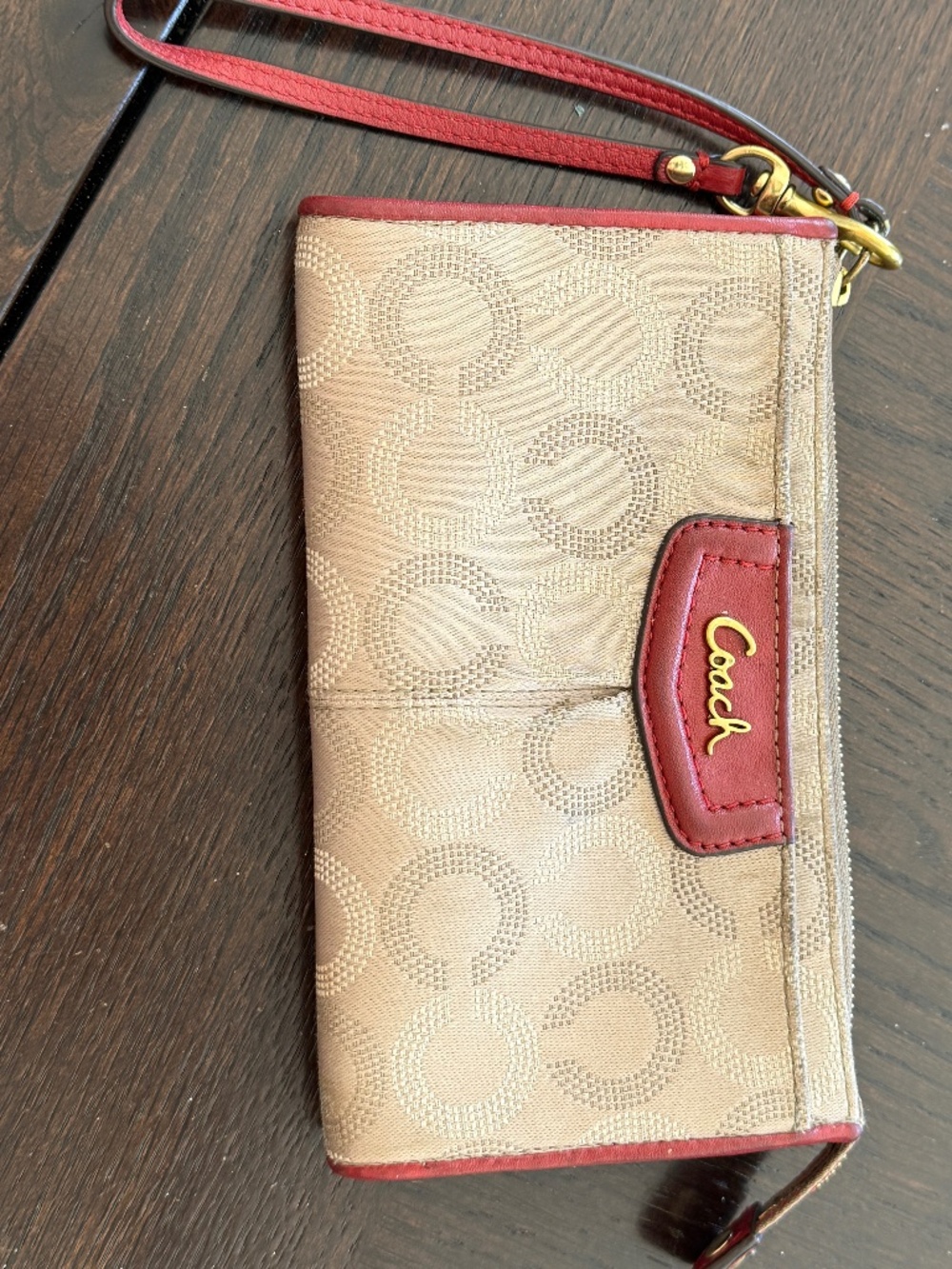 2011 Coach Wristlet